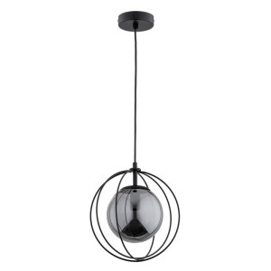 LAMPA WISZĄCA ALFA SONAR CZARNA 1xE14 / 61240