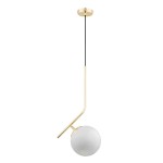 LAMPA WISZĄCA ALFA LIBERTY 200 PRO ZŁOTA 1xE27 / 61229