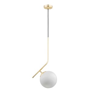 LAMPA WISZĄCA ALFA LIBERTY 200 PRO ZŁOTA 1xE27 / 61229