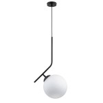 LAMPA WISZĄCA ALFA LIBERTY 250 PRO CZARNO-BIAŁA 1xE27 / 61227