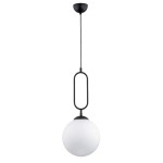 LAMPA WISZĄCA ALFA VAVIL 250 PRO CZARNO-BIAŁA 1xE27 / 61234