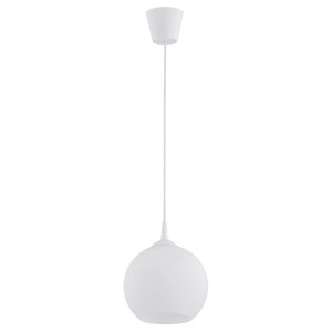 LAMPA WISZĄCA ALFA TIPI 200 BIAŁA 1xE27 / 61220