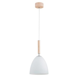 LAMPA WISZĄCA ALFA TAVOS DREWNIANA 1xE27 / 61209