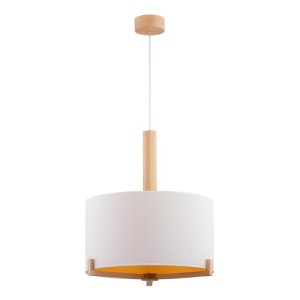 LAMPA WISZĄCA ALFA FORTA DREWNIANA 1xE27 / 61199