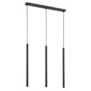 LAMPA WISZĄCA ALFA COLLET CZARNA 3xG9 LED  / 62300
