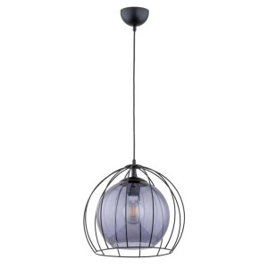 LAMPA WISZĄCA ALFA AVANGO CZARNA 1xE27  / 61172