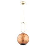 LAMPA WISZĄCA ALFA VAVIL MIX ZŁOTA 1xE27  / 61178