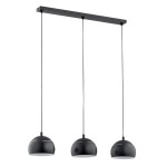 LAMPA WISZĄCA ALFA PLUS CZARNA 3xE14 / 62292