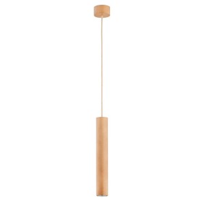 LAMPA WISZĄCA ALFA ANAID RUSTIKAL DREWNIANA 1xGU10 LED  / 61162