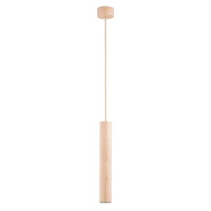 LAMPA WISZĄCA ALFA ANAID DREWNIANA 1xGU10 LED  / 61161