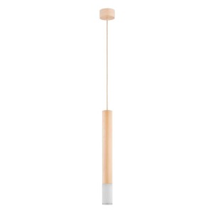 LAMPA WISZĄCA ALFA ADORI DREWNIANA 1xE14  / 61163