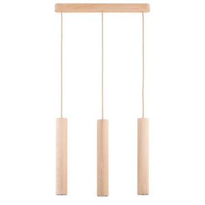 LAMPA WISZĄCA ALFA ANAID DREWNIANA 3xGU10 LED  / 62281