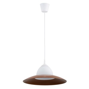 LAMPA WISZĄCA ALFA MANDY BIAŁA 1xE27  / 61132