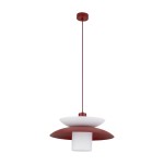 VERADO BURGUND 1 LAMPA WISZĄCA