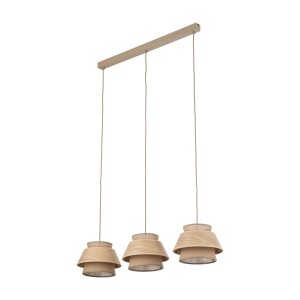 KALUM WOOD LAMPA WISZĄCA 3XE27