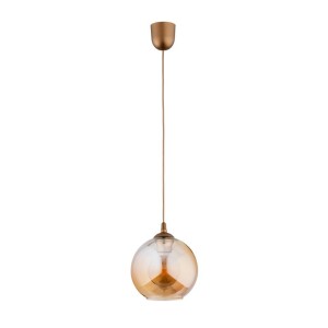 LAMPA WISZĄCA ALFA FLESZ 200 ZŁOTA 1xE27 / 60999