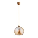 LAMPA WISZĄCA ALFA FLESZ 250 ZŁOTA 1xE27 / 61100