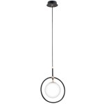 LAMPA WISZĄCA ALFA AKIRA CZARNO-BIAŁA 1xE14 / 60928