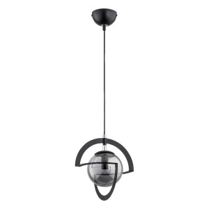 LAMPA WISZĄCA ALFA CABRIO CZARNA 1xE14 / 60868