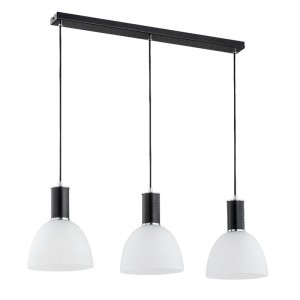 LAMPA WISZĄCA ALFA DANA CZARNO-BIAŁA 3xE27 / 62180