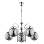 ŻYRANDOL ALFA HERO CHROM 5xE14 / 28285