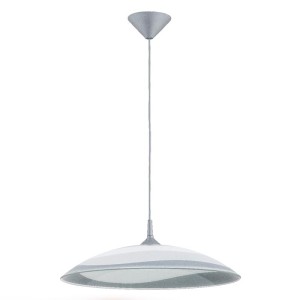 LAMPA WISZĄCA ALFA TAWOLO SREBRNA 1xE27 / 60594