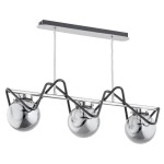 LAMPA WISZĄCA ALFA SAGITO PONTE CHROM 3xE14   / 62100