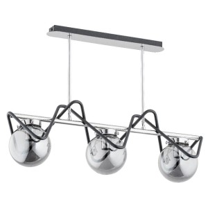 LAMPA WISZĄCA ALFA SAGITO PONTE CHROM 3xE14   / 62100