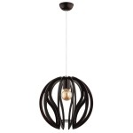 LAMPA WISZĄCA ALFA BLADE DREWNIANA 1xE27   / 60725