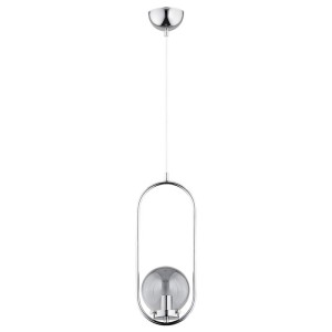 LAMPA WISZĄCA ALFA OVAL CHROM 1xE14 / 60699
