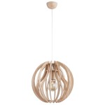 LAMPA WISZĄCA ALFA BLADE DREWNIANA 1xE27 / 60510