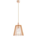 LAMPA WISZĄCA ALFA VITO DREWNIANA 1xE27 / 60316