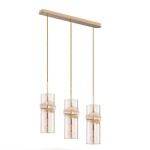 LAMPA WISZĄCA ALFA KAPRIS ZŁOTA 3xE27 / 61016