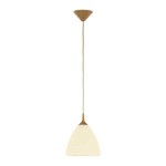 LAMPA WISZĄCA ALFA BARTEK ECRU 1xE27 / 9102