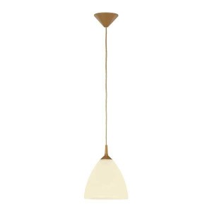 LAMPA WISZĄCA ALFA BARTEK ECRU 1xE27 / 9102