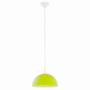 LAMPA WISZĄCA ALFA ALBERT ZIELONA 1xE27 / 9194