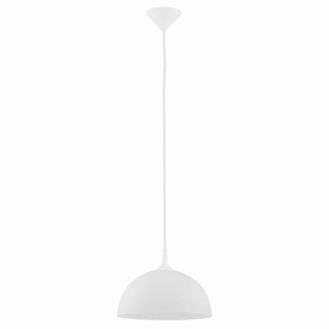 LAMPA WISZĄCA ALFA ALBERT BIAŁA 1xE27 / 9192