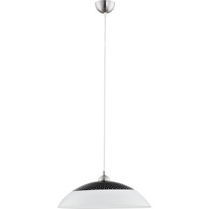 LAMPA WISZĄCA ALFA BEN CZARNO-BIAŁA 1xE27 / 9185