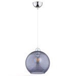LAMPA WISZĄCA ALFA RICO II GRAFITOWA 1xE27 / 60710
