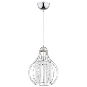 LAMPA WISZĄCA ALFA PIRO I CHROM 1xE14 / 60619