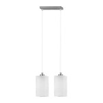 LAMPA WISZĄCA ALFA ICE CHROM 2xE27 / 115