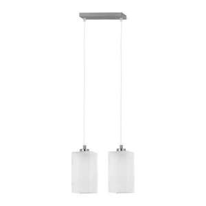 LAMPA WISZĄCA ALFA ICE CHROM 2xE27 / 115