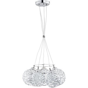 LAMPA WISZĄCA ALFA AMASO CHROM 5xE27 / 20375