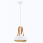 LAMPA WISZĄCA ALFA DROP BIAŁA 1xE27 / 60292