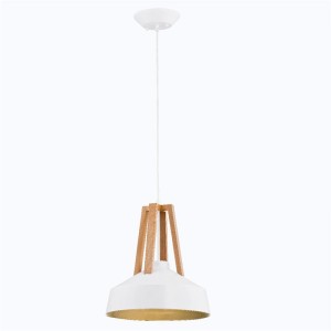 LAMPA WISZĄCA ALFA DROP BIAŁA 1xE27 / 60292