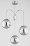 LAMPA SUFITOWA ALFA MELBI SREBRNA 3xE14 /  62678