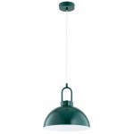 SKANDYNAWSKA INDUSTRIALNA LAMPA WISZĄCA ALFA FAVORITE ZIELONA 1xE27 / 61695