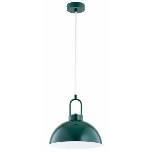 SKANDYNAWSKA INDUSTRIALNA LAMPA WISZĄCA ALFA FAVORITE ZIELONA 1xE27 / 61695