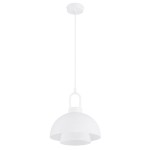 LAMPA WISZĄCA ALFA FAVORITE BIAŁA 1xE27 / 61700