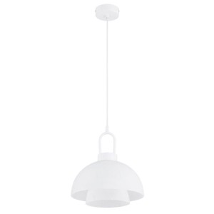 LAMPA WISZĄCA ALFA FAVORITE BIAŁA 1xE27 / 61700